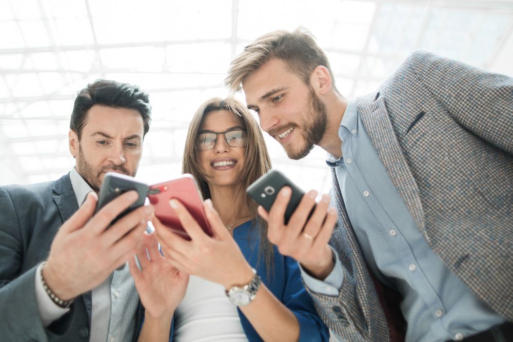 Smartphone aziendali a noleggio